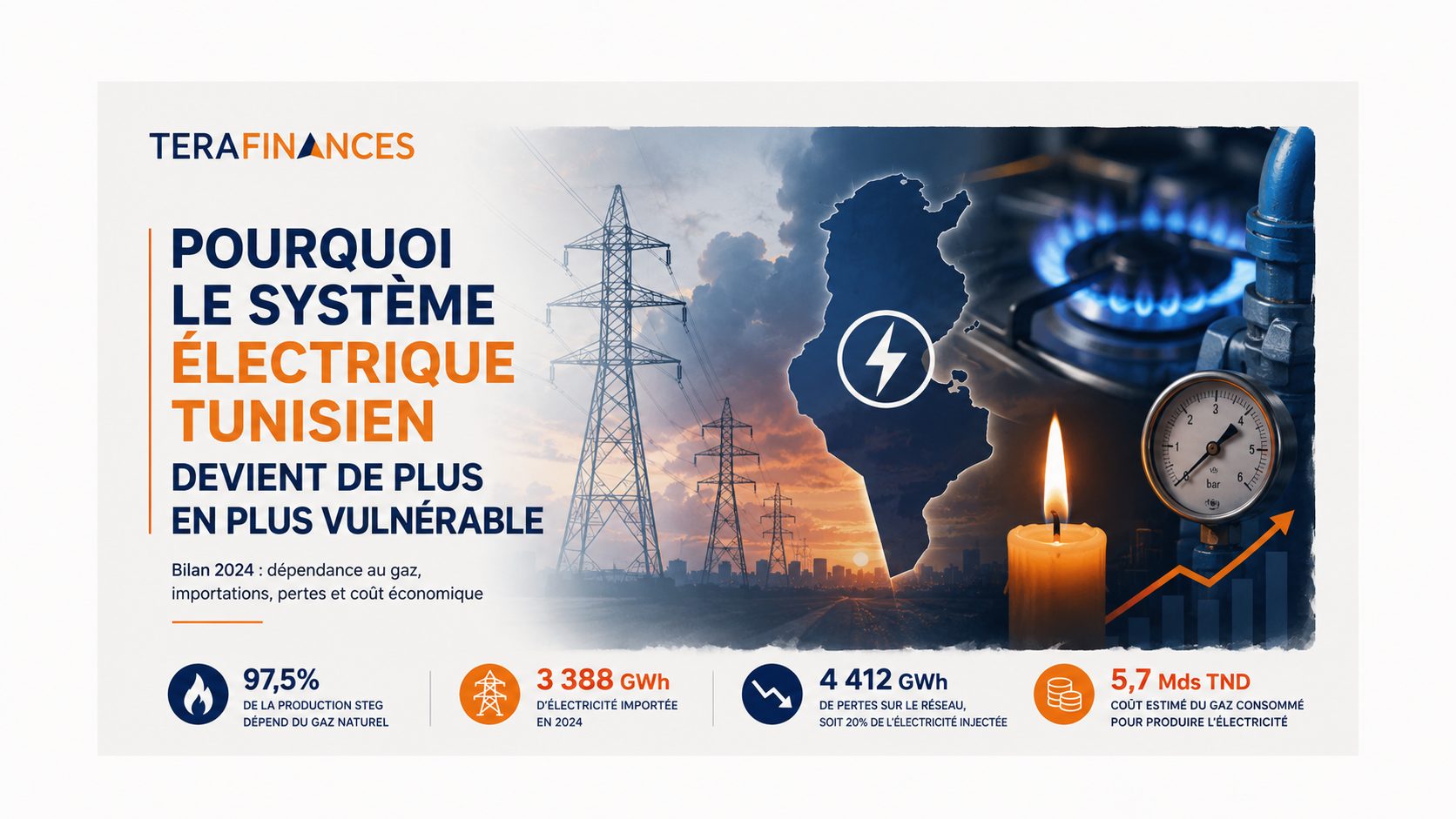 Pourquoi le système électrique tunisien devient de plus en plus vulnérable ?