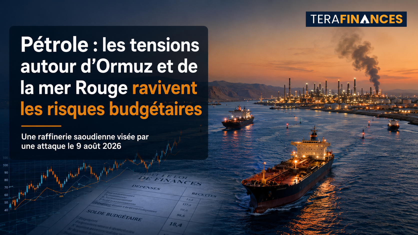 Pétrole : les tensions autour d’Ormuz et de la mer Rouge ravivent les risques budgétaires