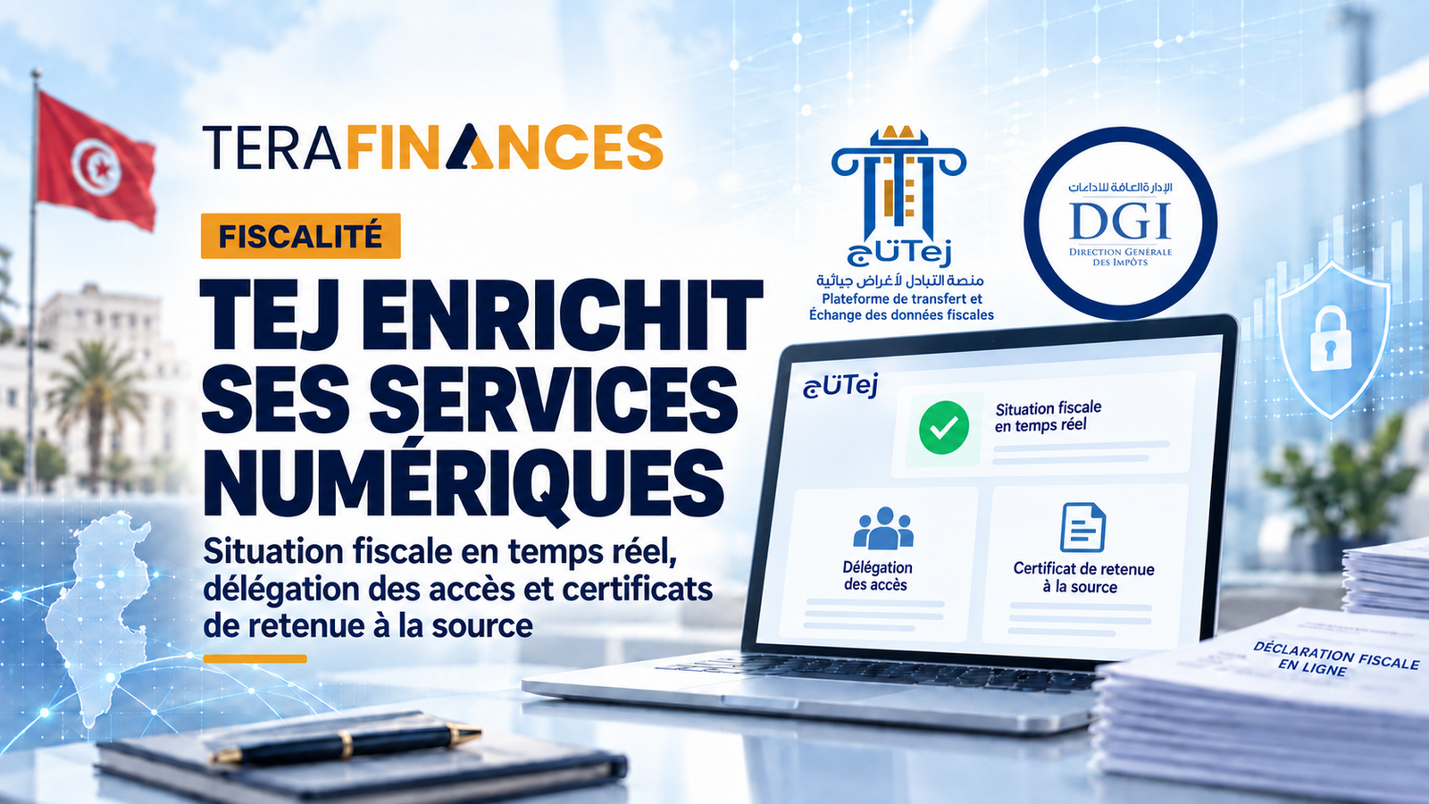 Fiscalité : la plateforme TEJ permet désormais aux entreprises de consulter leur situation fiscale en temps réel
