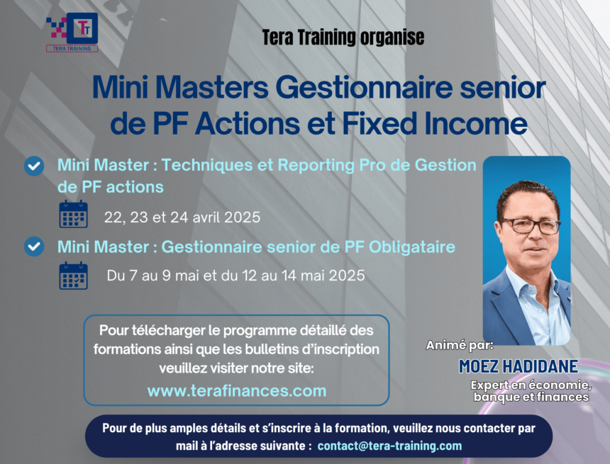 Mini Masters Gestionnaire senior de PF Actions et Fixed Income