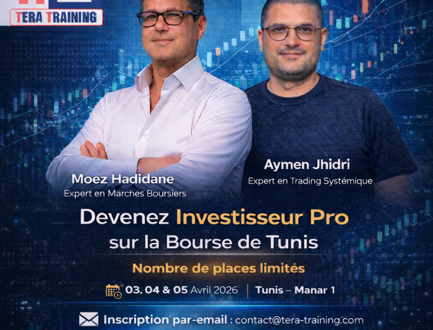 Devenez investisseur pro sur la Bourse de Tunis.