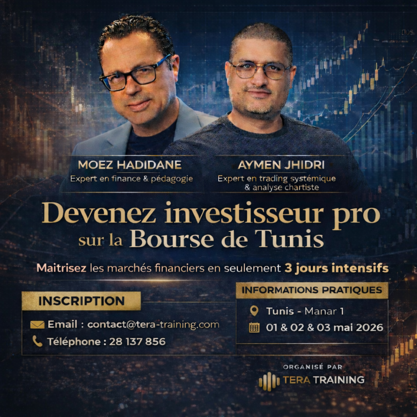 Devenez investisseur pro sur la Bourse de Tunis
